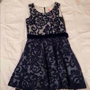 Zoë LTD Navy Blue Party Dress